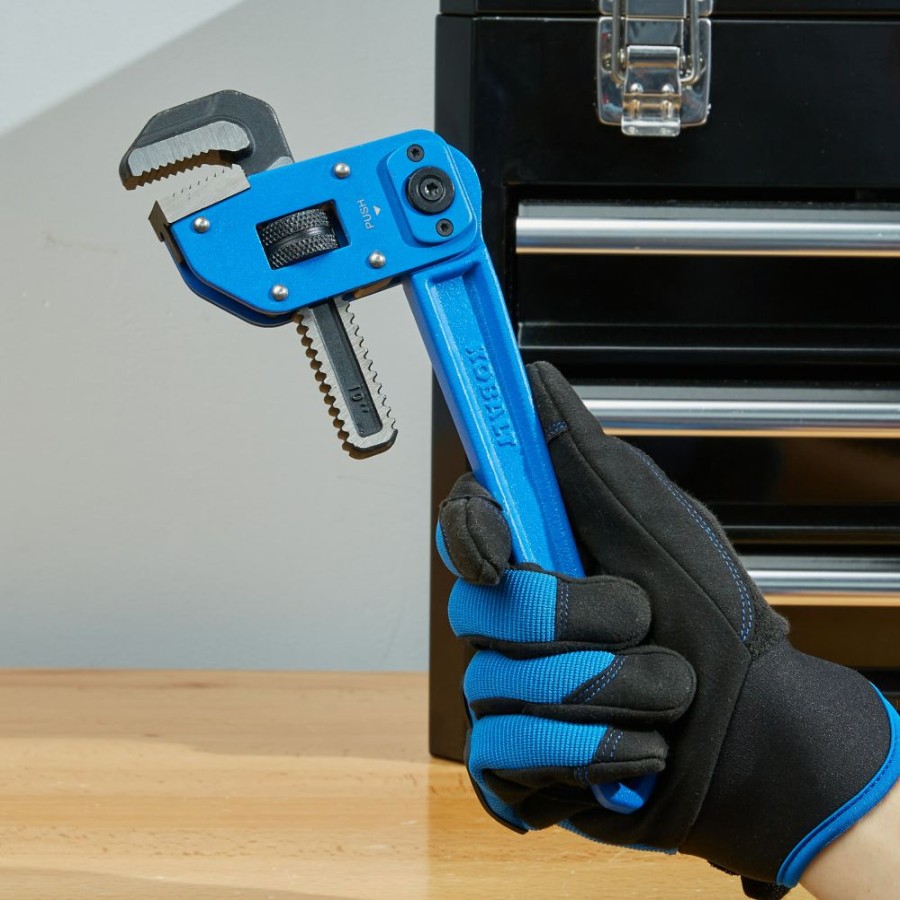 Plumbing Tools & Cements * | Kobalt Plumbing Wrenches & Specialty Tools 10-In Multi-Angle Pipe Wrench