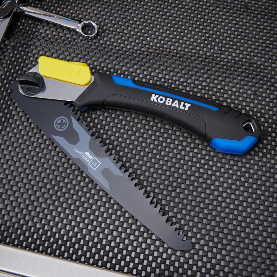 Hand Tools * | Kobalt Hand Saws 3-In-1 Folding Saw With Pouch 8-In Cross-Cutting Tooth Saw