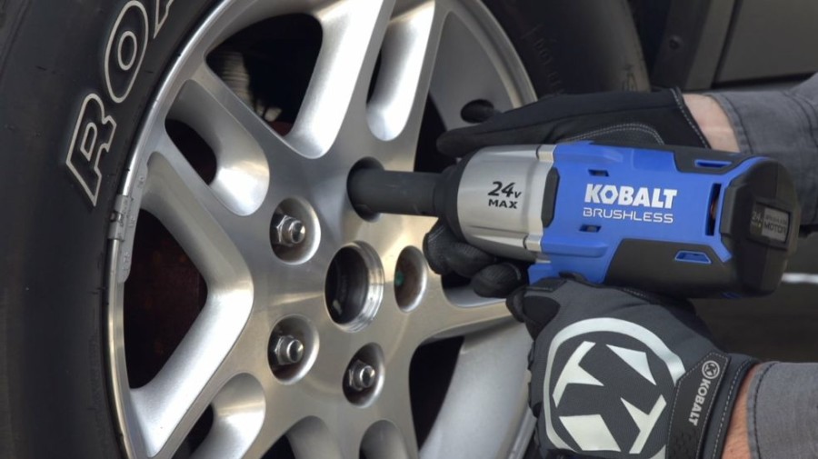 Power Tools * | Kobalt Impact Wrenches 24-Volt Max Variable Speed Brushless 1/2-In Drive Cordless Impact Wrench (1-Battery Included)