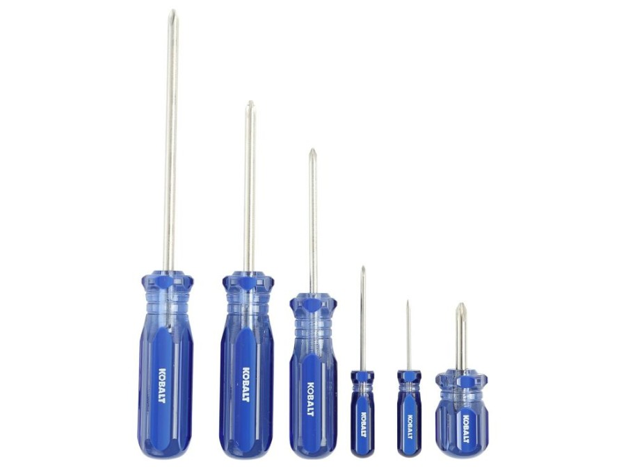 Hand Tools * | Kobalt Screwdrivers 20-Piece Acetate Handle Set Screwdriver Set