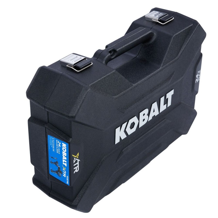 Power Tools * | Kobalt Power Tool Combo Kits Xtr 3-Tool 24-Volt Max Brushless Power Tool Combo Kit With Hard Case (2-Batteries Included And Charger Included)