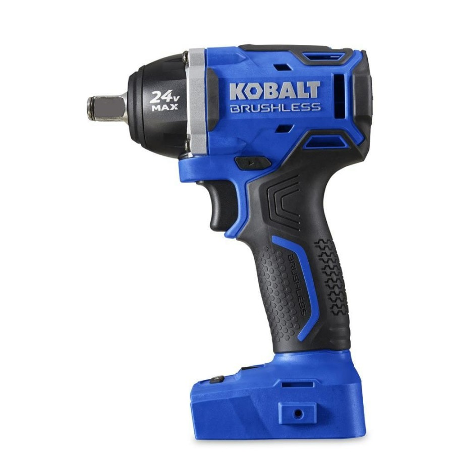 Power Tools * | Kobalt Impact Wrenches 24-Volt Max Variable Speed Brushless 1/2-In Drive Cordless Impact Wrench (Tool Only)