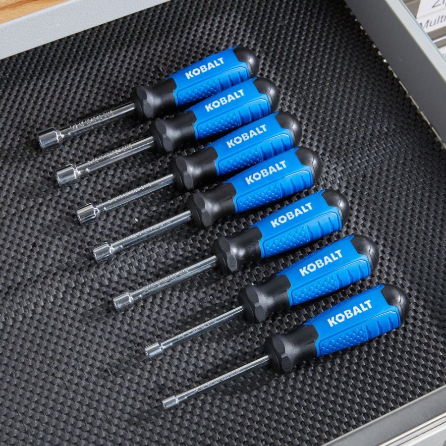 Hand Tools * | Kobalt Nut Driver Sets 7-Piece Metric And Sae Spline Nut Driver Set