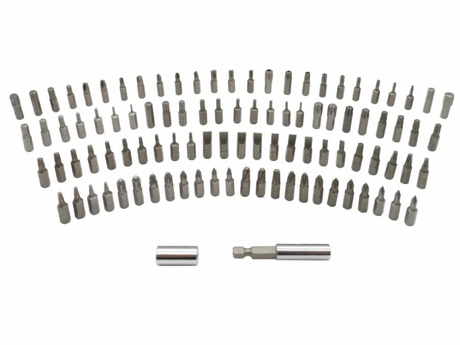 Power Tool Accessories * | Kobalt Screwdriver Bits 1-In Set Steel Hex Shank Screwdriver Bit Set Screwdriver (100-Piece)