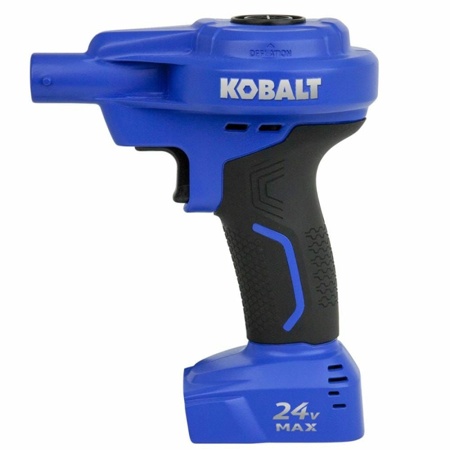 Air Tools & Compressors * | Kobalt Air Inflators 24V Cordless High Volume Inflator 24-Volt Lithium Ion (Li-Ion) Air Inflator (Power Source: Battery)