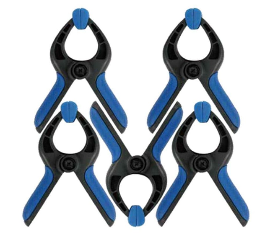 Hand Tools * | Kobalt Clamps 5-Pack 1-In Spring Clamp