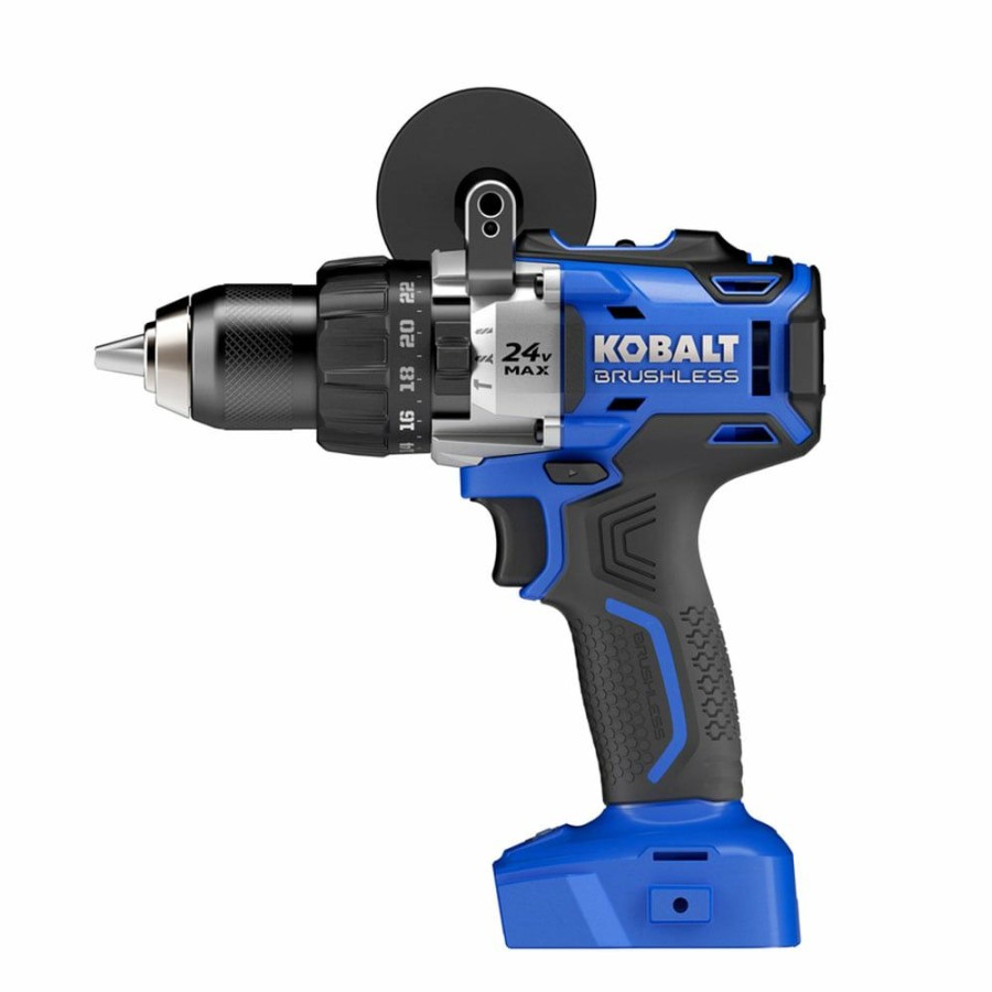 Power Tools * | Kobalt Hammer Drills 1/2-In 24-Volt Max Variable Speed Brushless Cordless Hammer Drill (Tool Only)