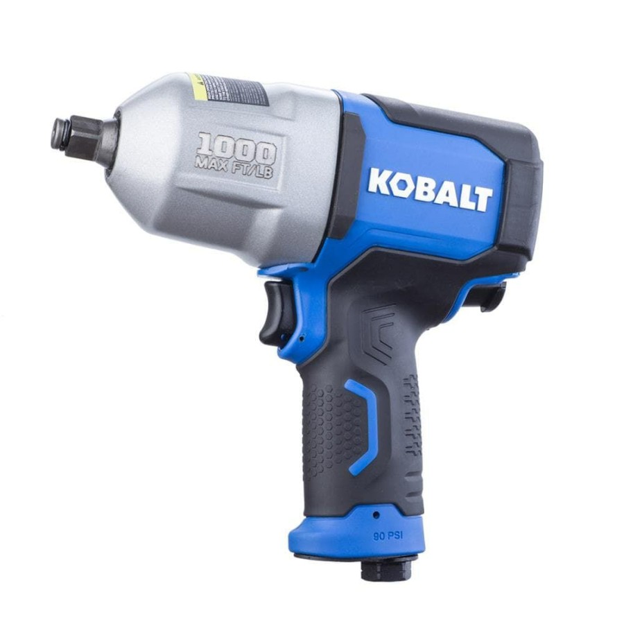 Air Tools & Compressors * | Kobalt Air Impact Wrenches 0.5-In 1000-Ft Air Impact Wrench