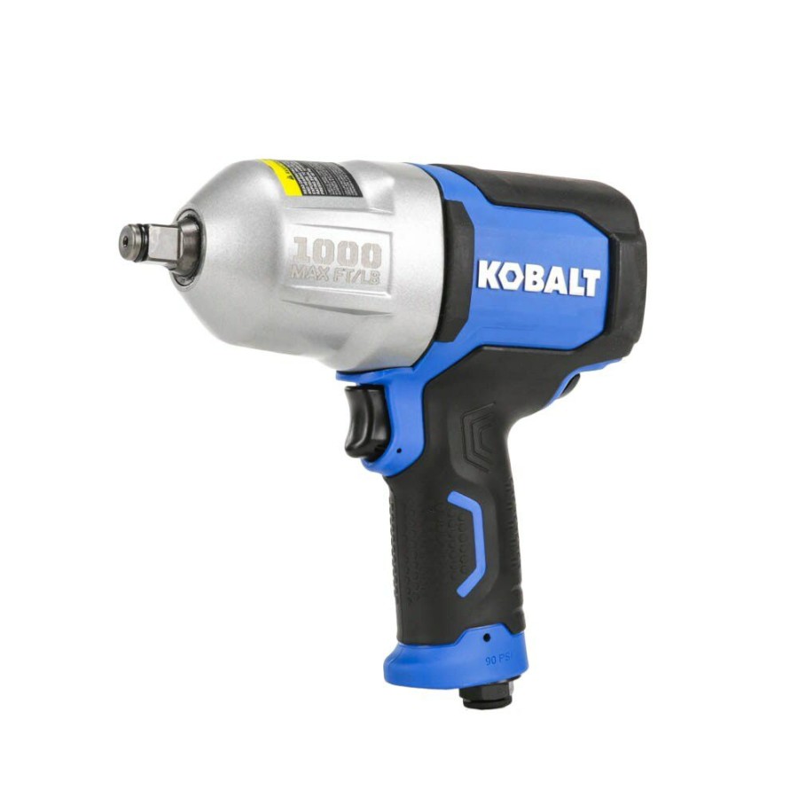 Air Tools & Compressors * | Kobalt Air Impact Wrenches 0.5-In 1000-Ft Air Impact Wrench