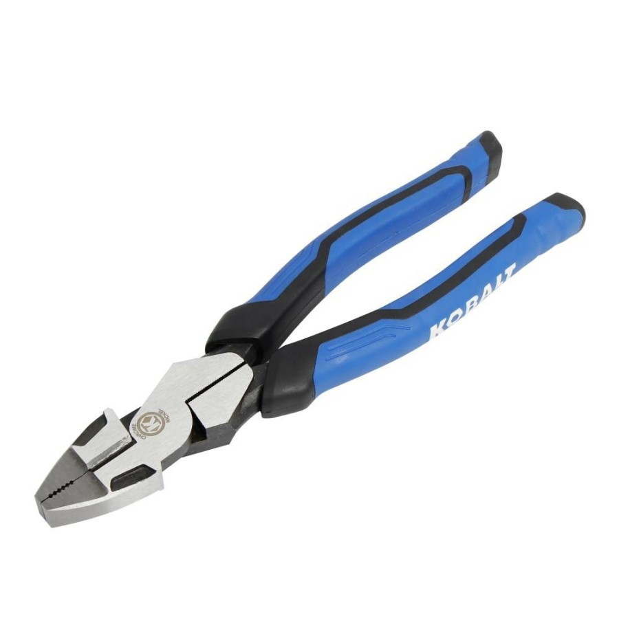 Hand Tools * | Kobalt 9-In Linesman Pliers With Wire Cutter