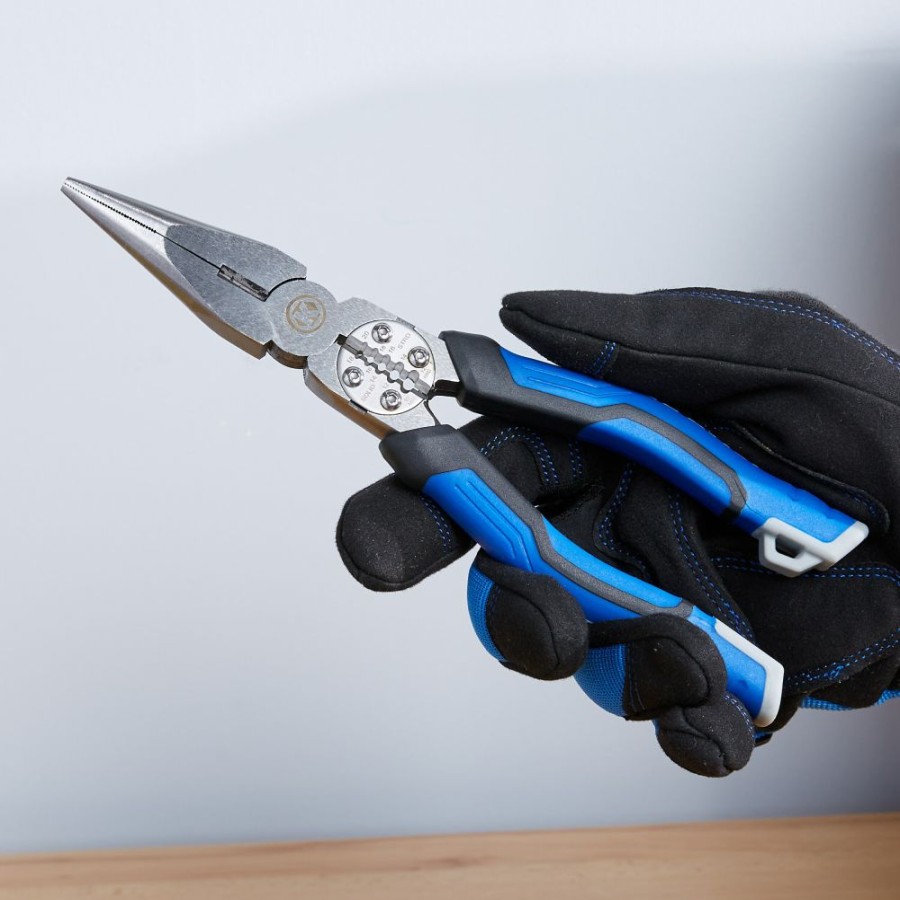 Hand Tools * | Kobalt 8-In Electrical Long Nose Pliers With Wire Cutter