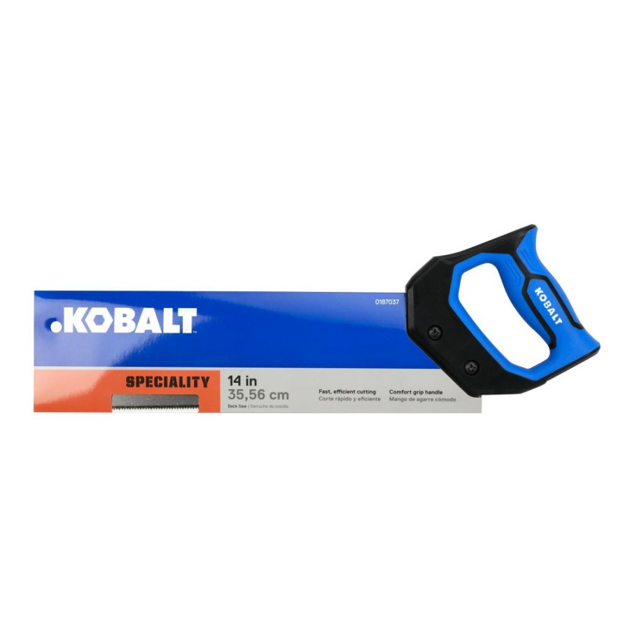 Hand Tools * | Kobalt Hand Saws 14-In Extra Fine Cut Back Saw