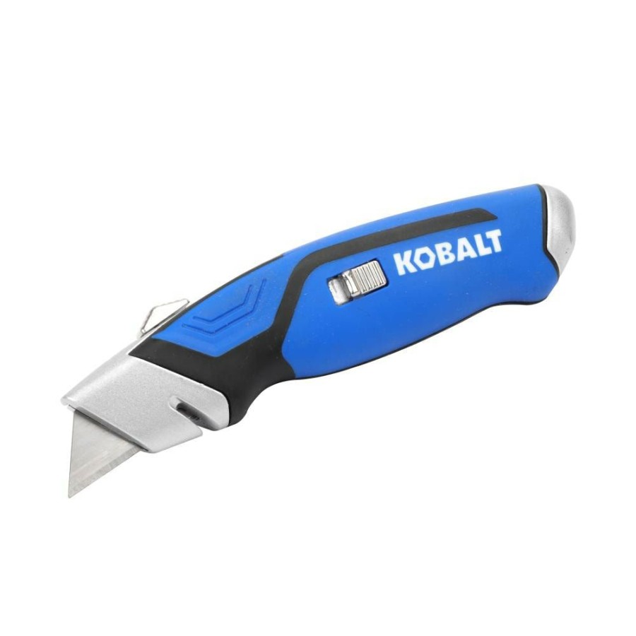 Hand Tools * | Kobalt Utility Knives 3-Blade Retractable Utility Knife With On Tool Blade Storage