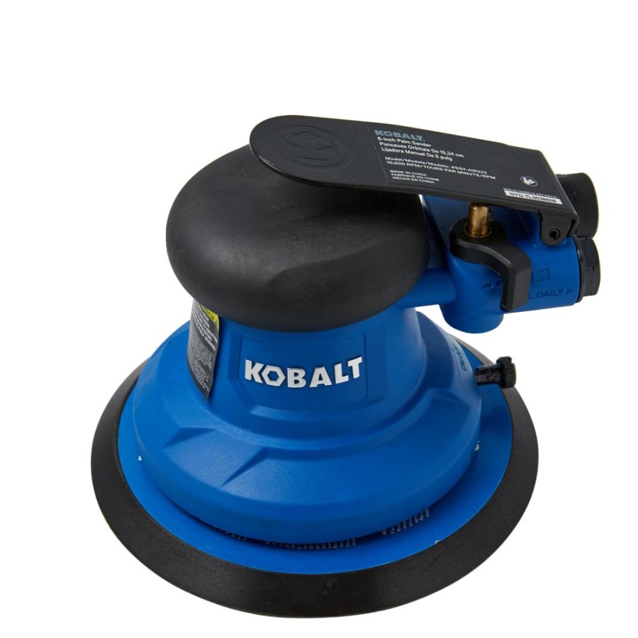 Air Tools & Compressors * | Kobalt Air Sanders 6-In Palm Air Sander