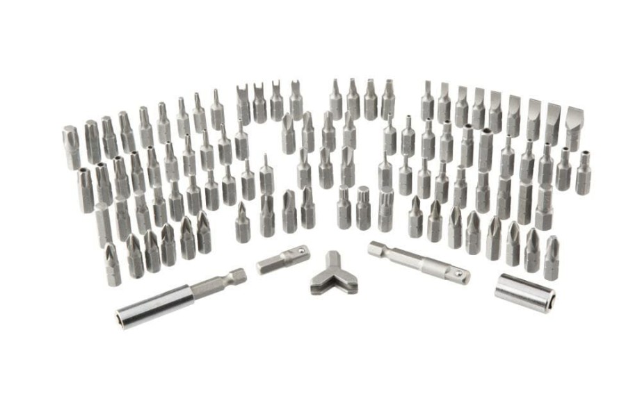 Power Tool Accessories * | Kobalt Screwdriver Bits Set Steel Hex Shank Screwdriver Bit Set (100-Piece)