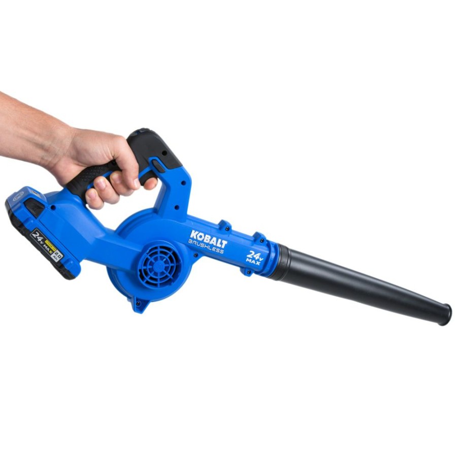 Power Tools * | Kobalt Jobsite Blowers 24-Volt Max Jobsite Blower (Tool Only)