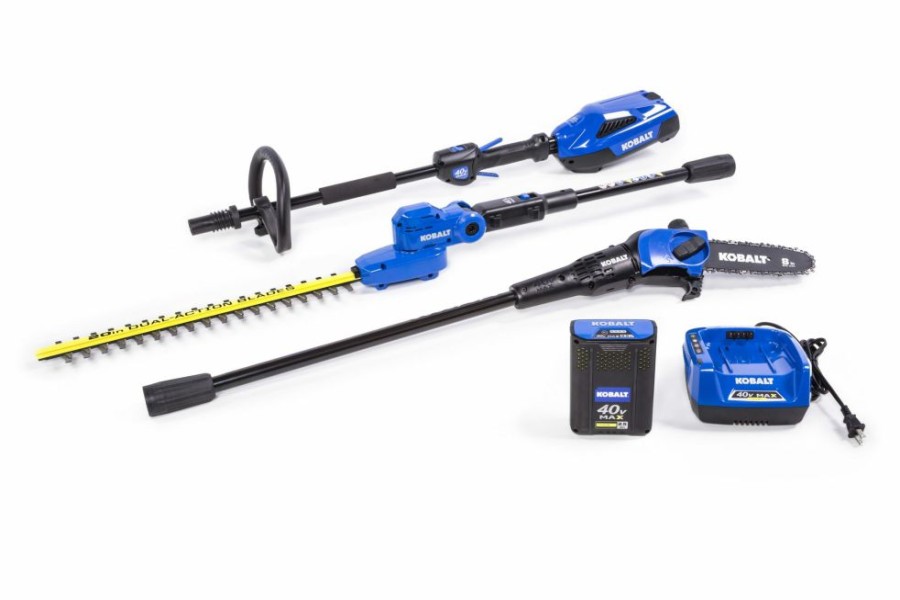 Outdoor Tools & Equipment * | Kobalt Power Equipment Combo Kits 2-Piece 40-Volt Cordless Power Equipment Combo Kit