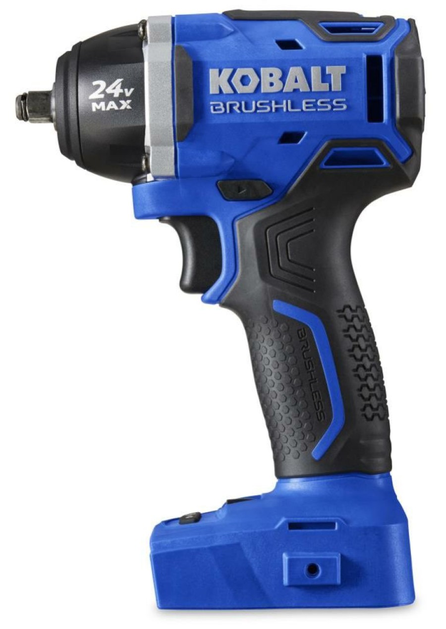 Power Tools * | Kobalt Impact Wrenches Brushless 24-Volt Max Variable Speed Brushless 3/8-In Drive Cordless Impact Wrench (Tool Only)