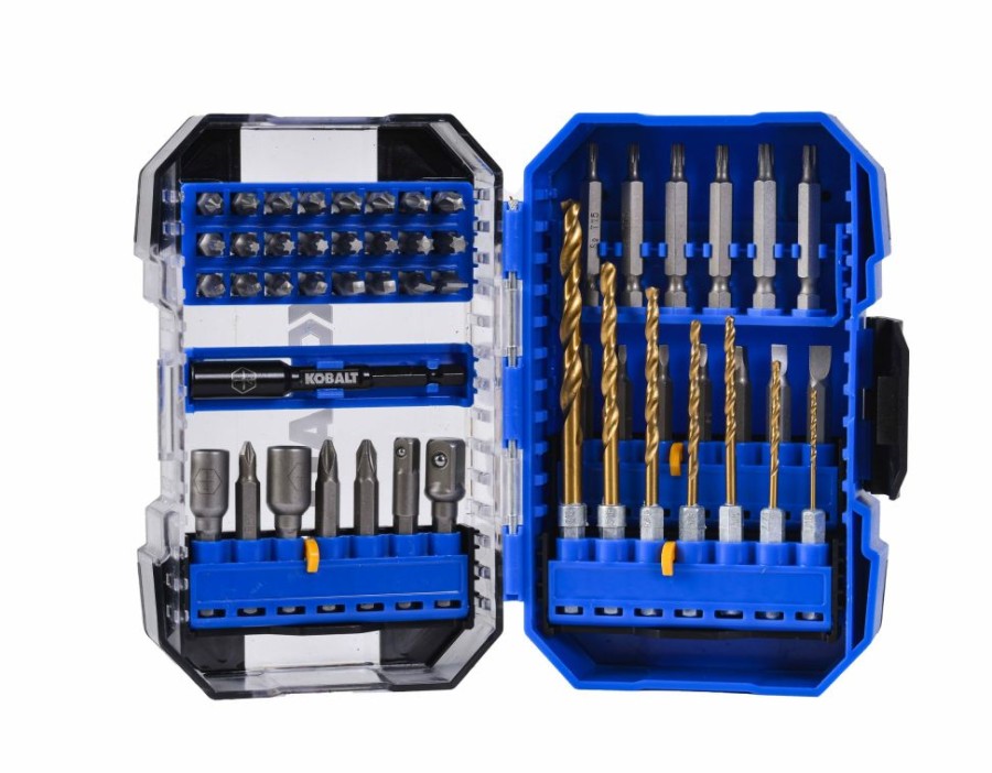 Power Tool Accessories * | Kobalt Screwdriver Bits Screwdriver Bit Set (52-Piece)