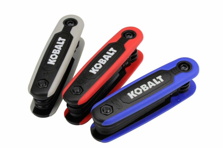 Hand Tools * | Kobalt Hex Keys & Torx Keys 25-Key Folding Hex Key Set