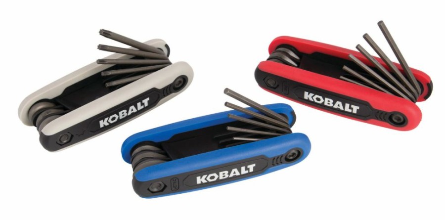 Hand Tools * | Kobalt Hex Keys & Torx Keys 25-Key Folding Hex Key Set