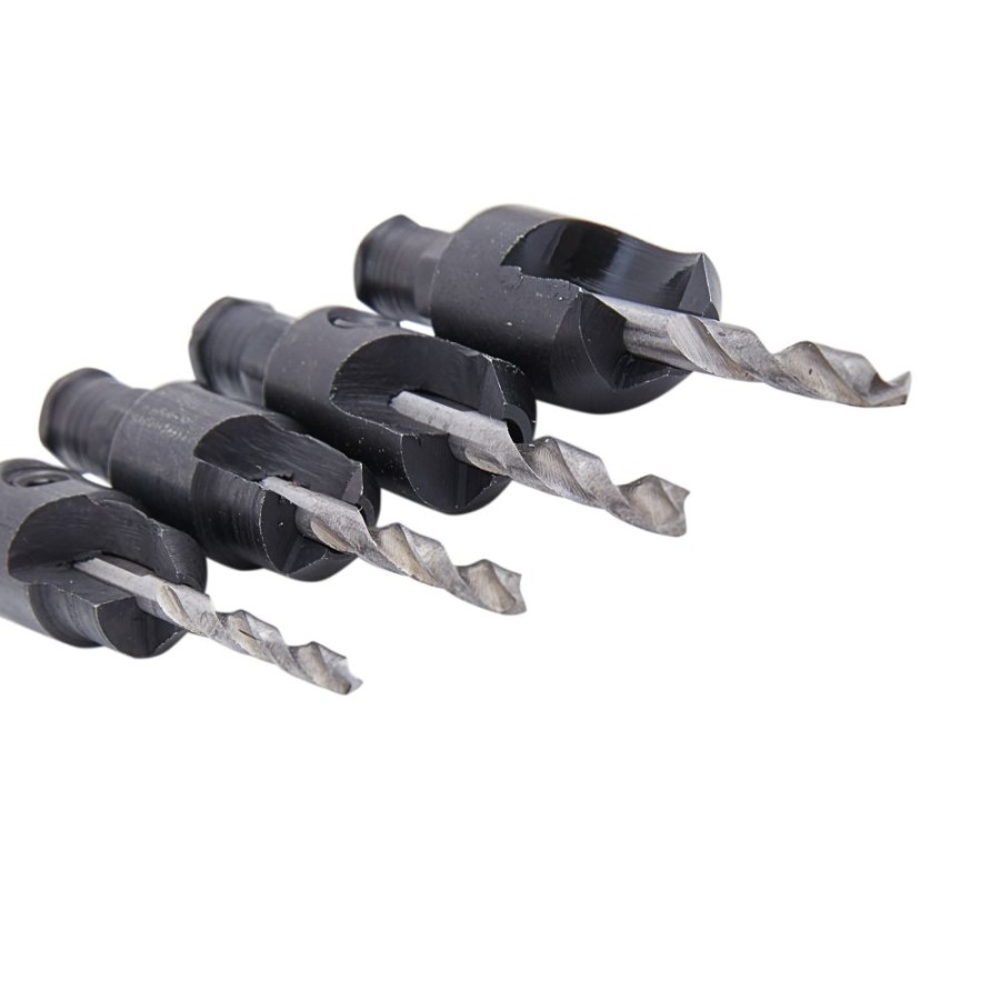 Power Tool Accessories * | Kobalt Twist Drill Bits 4-Piece 1/8-In 1-5/8-In High-Speed Steel Twist Drill Bit Set