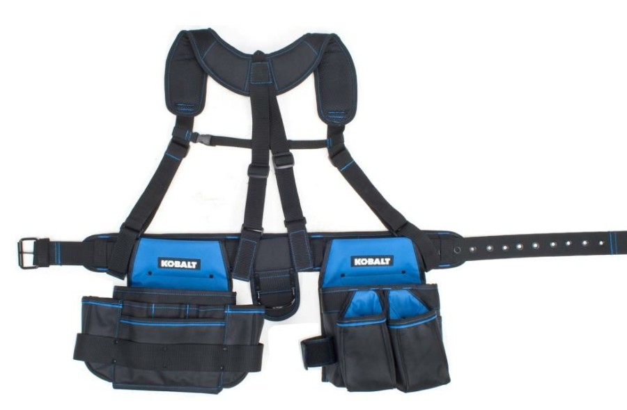 Tool Storage & Work Benches * | Kobalt Tool Belts Maintenance Polyester Suspension Tool Rig