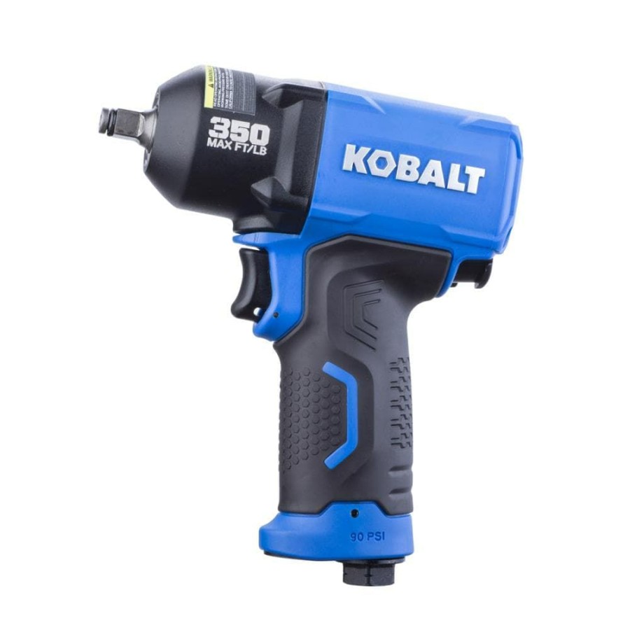 Air Tools & Compressors * | Kobalt Air Impact Wrenches 0.375-In 350-Ft Air Impact Wrench