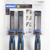 Hand Tools * | Kobalt Chisel Sets Side Strike Chisel Set 3-Pack Woodworking Chisels Set