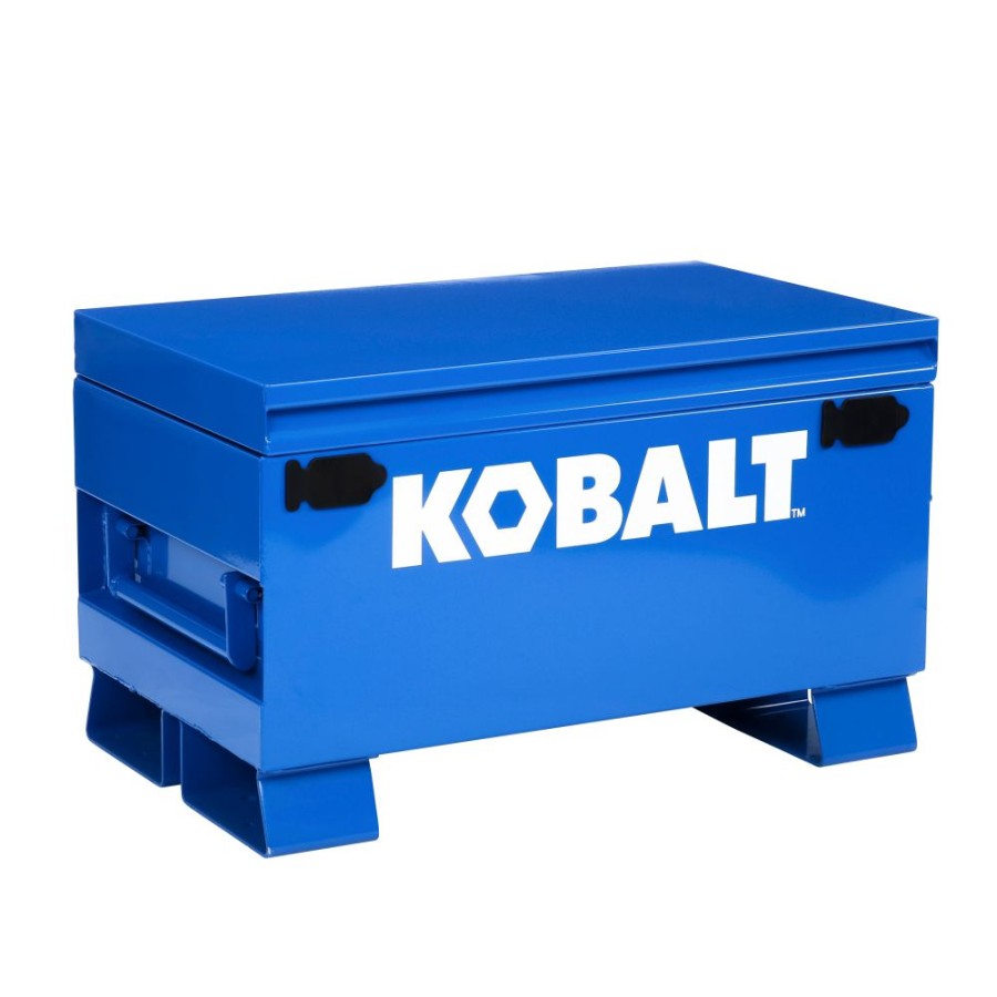 Tool Storage & Work Benches * | Kobalt Jobsite Boxes 19-In W X 32-In L X 18-In Steel Jobsite Box