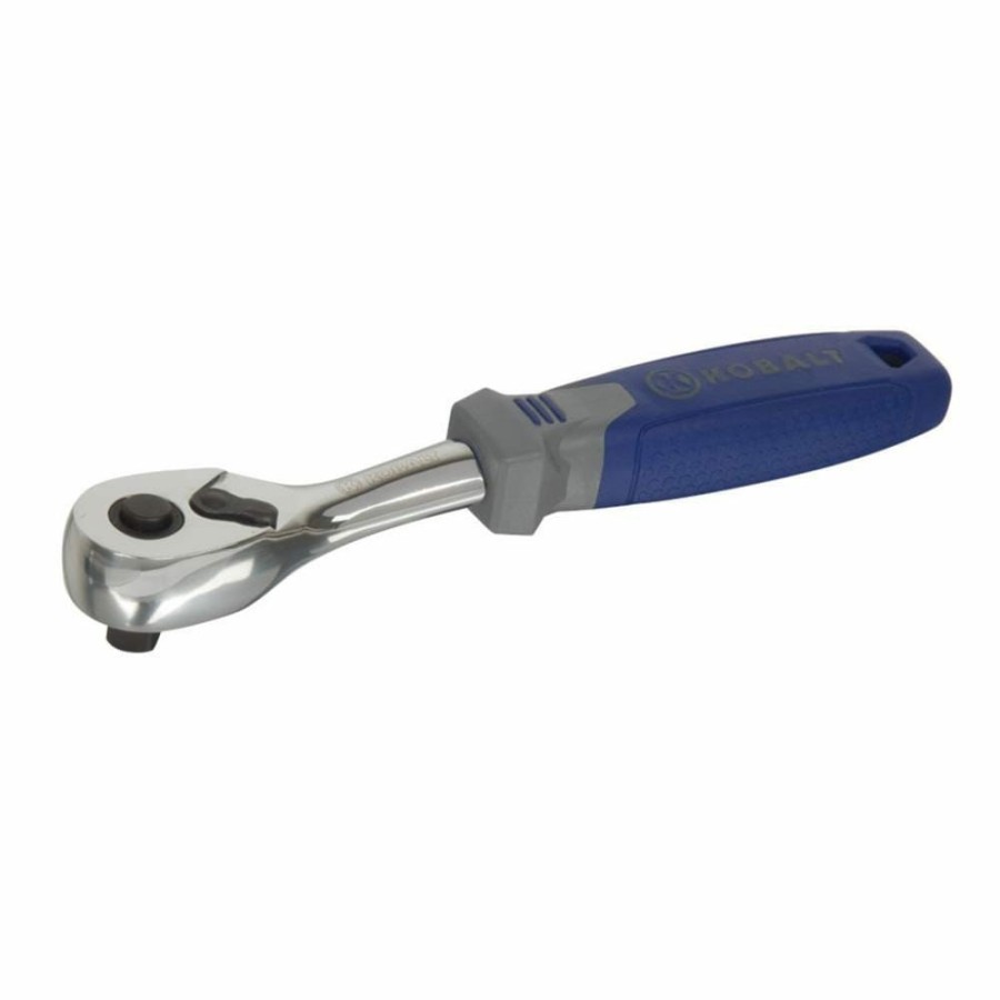 Hand Tools * | Kobalt Ratchets & Ratchet Sets Ergonomic 90-Tooth 3/8-In Drive Quick-Release Standard Ratchet