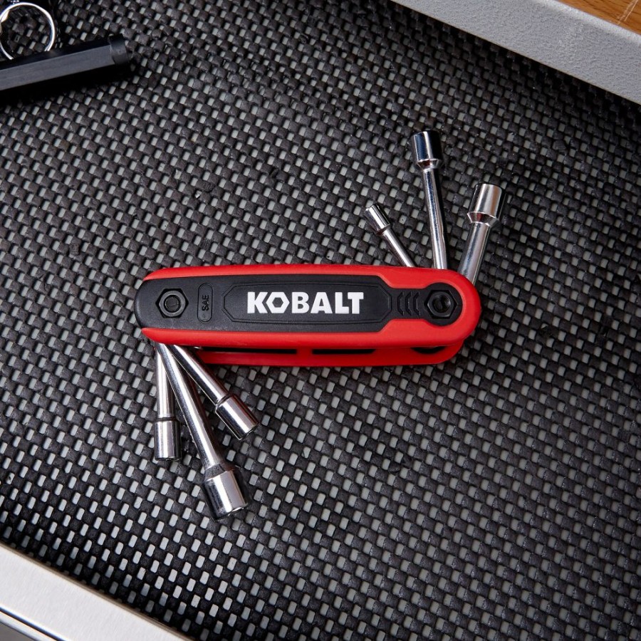 Hand Tools * | Kobalt Nut Driver Sets 6-Piece Folding Nut Driver Set Sae