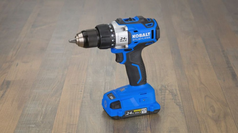 Power Tools * | Kobalt Drills 24-Volt Max 1/2-In Brushless Cordless Drill (1-Battery Included And Charger Included)