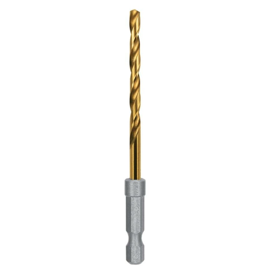 Power Tool Accessories * | Kobalt Twist Drill Bits 3-3/4-In Titanium Coated Hss Twist Drill Bit