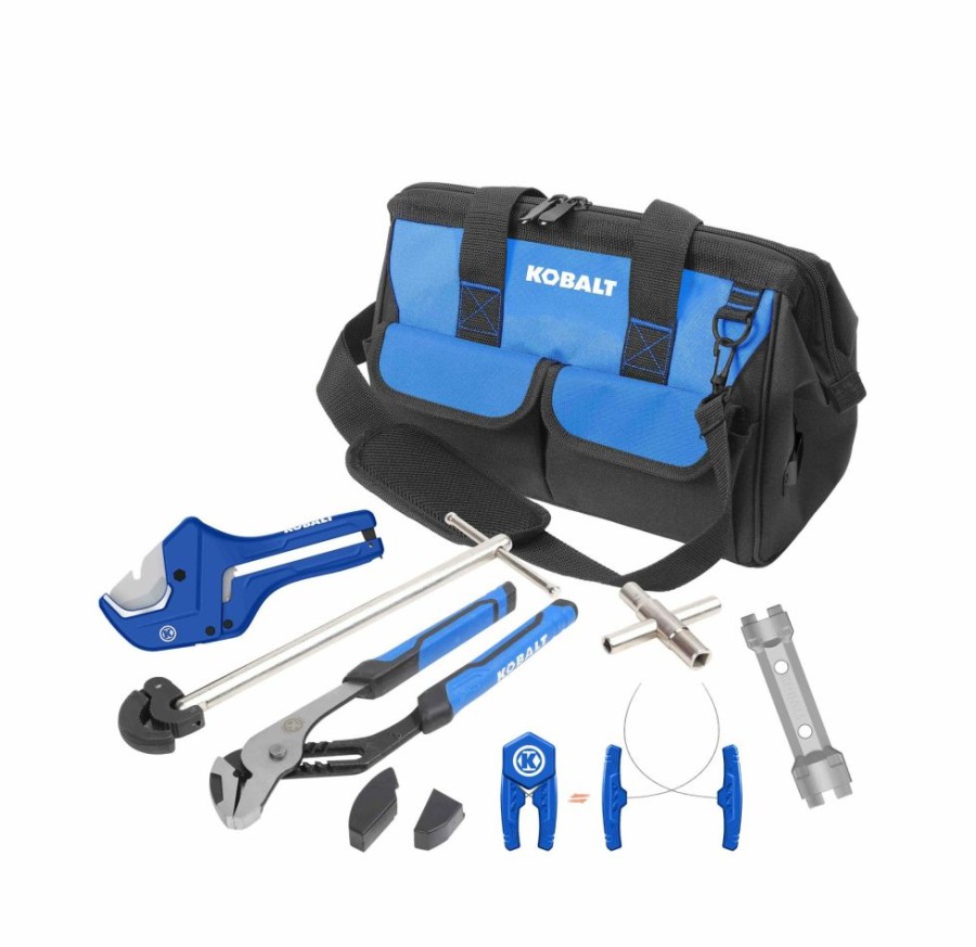 Plumbing Tools & Cements * | Kobalt Plumbing Wrenches & Specialty Tools 7-Pc Plumbing Tools Set