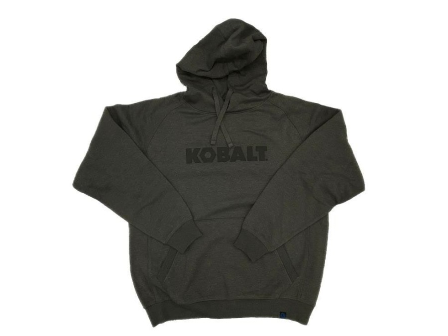 Workwear * | Kobalt Work Jackets & Coats Unisex Grey Preshrunk Cotton Hooded Sweatshirt (X-Large)