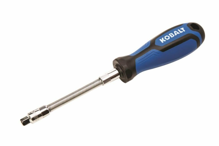 Hand Tools * | Kobalt Drive Tool & Socket Accessories 1/4-In Spinner Handle With Flexible Shaft