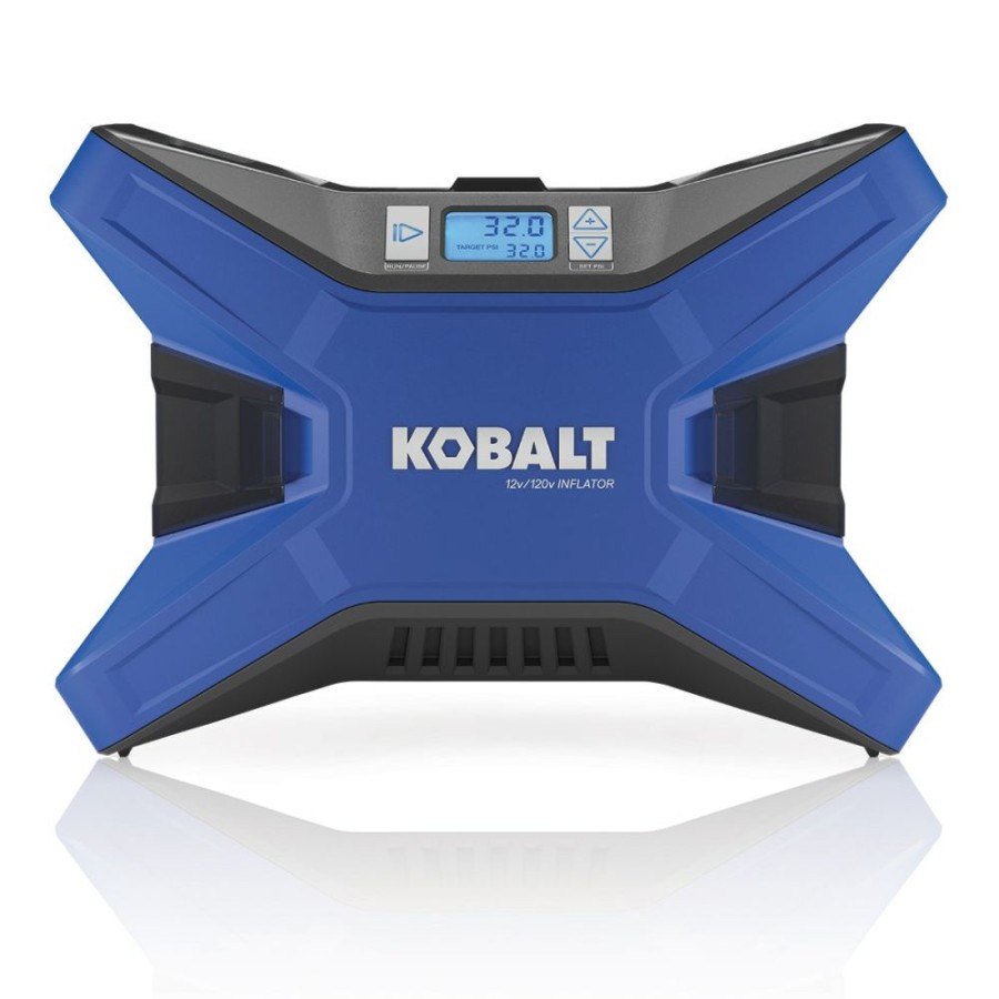 Air Tools & Compressors * | Kobalt Air Inflators 120-Volt Function Air Inflator (Power Source: Car; Electric)