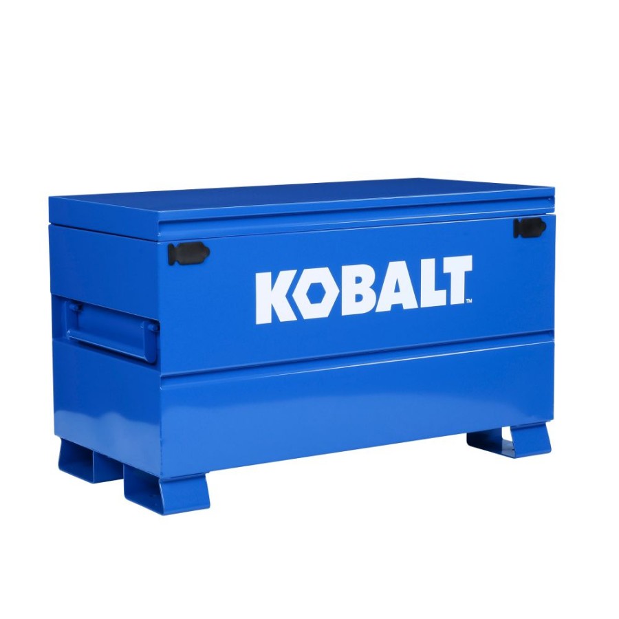 Tool Storage & Work Benches * | Kobalt Jobsite Boxes 24-In W X 48-In L X 28-In Steel Jobsite Box