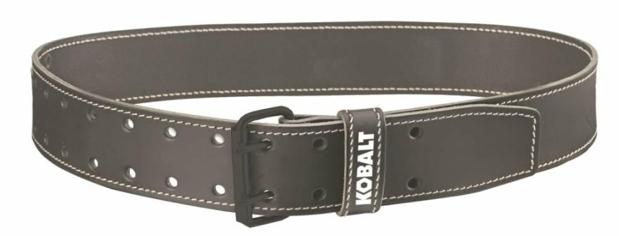 Tool Storage & Work Benches * | Kobalt Tool Belts General Construction Leather Tool Belt