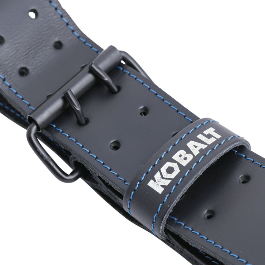 Tool Storage & Work Benches * | Kobalt Tool Belts General Construction Leather Tool Belt