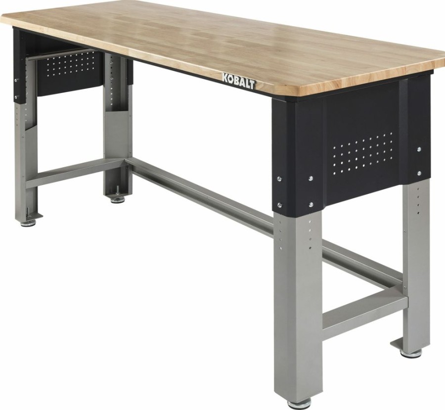 Tool Storage & Work Benches * | Kobalt Work Benches 72-In W X 40.8-In H Wood Work Bench