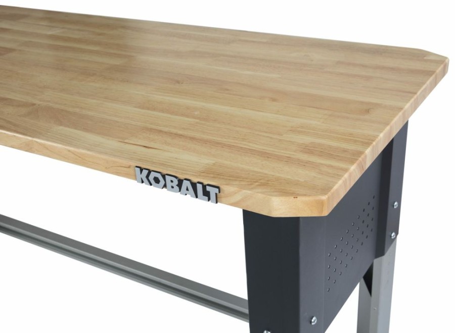 Tool Storage & Work Benches * | Kobalt Work Benches 72-In W X 40.8-In H Wood Work Bench