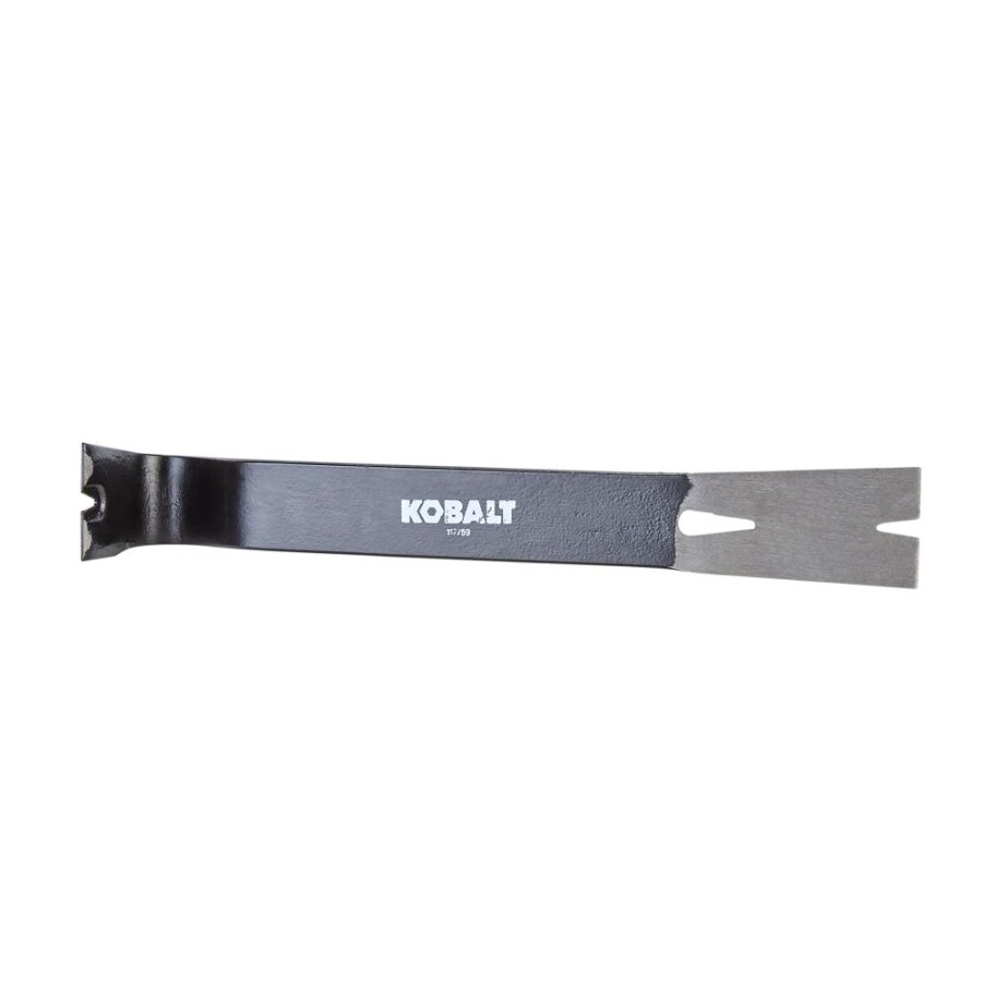 Hand Tools * | Kobalt Crowbars & Pry Bars Pry Bar 12-In High Carbon Steel Wrecking Bar