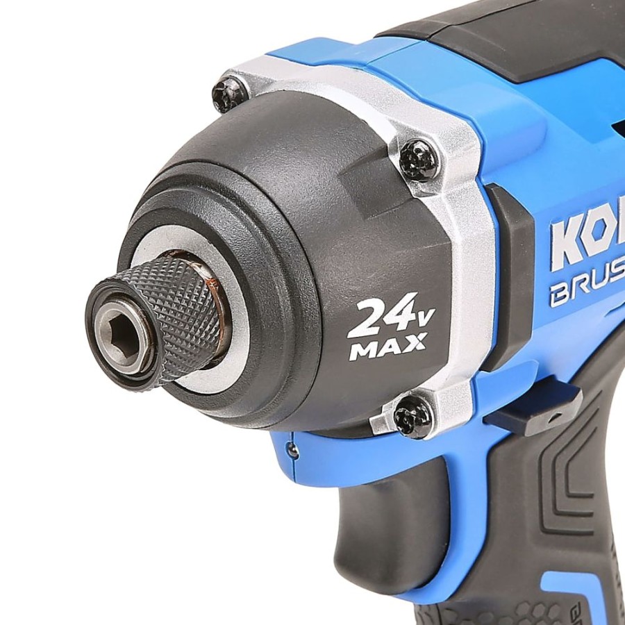 Power Tools * | Kobalt Impact Drivers 24-Volt Max Variable Speed Brushless Cordless Impact Driver (1-Battery Included)