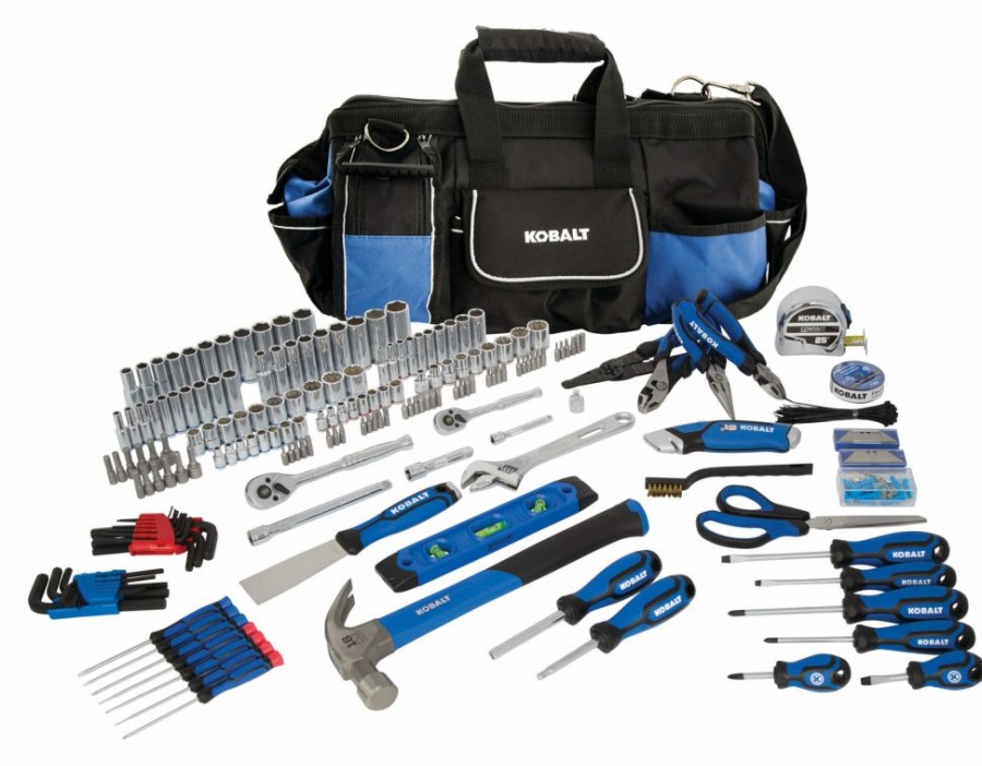 Hand Tools * | Kobalt Household Tool Sets 230-Piece Household Tool Set With Soft Case