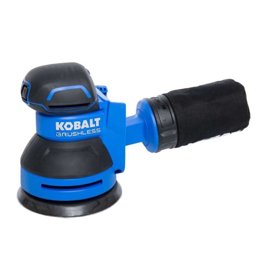 Power Tools * | Kobalt Power Sanders Brushless 24-Volt Brushless Cordless Random Orbital Sander With Dust Management