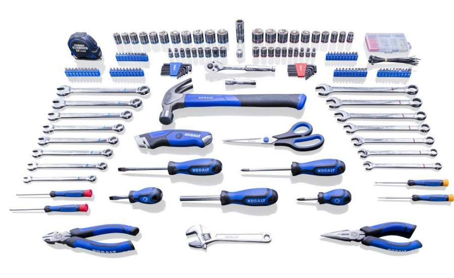 Hand Tools * | Kobalt Household Tool Sets 267 Piece Home Owner'S Tool Set In Bag