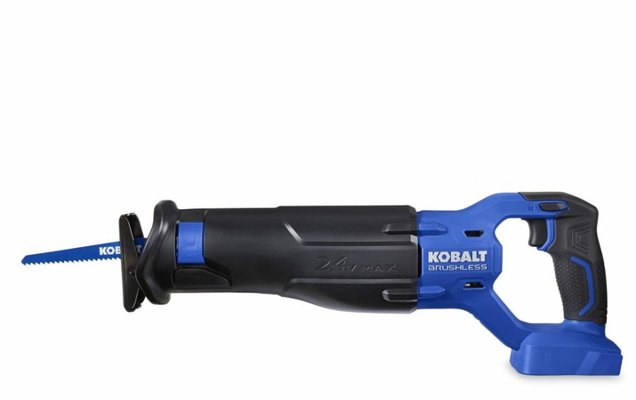 Power Tools * | Kobalt Reciprocating Saws 24-Volt Max Variable Speed Brushless Cordless Reciprocating Saw (Tool Only)