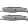 Hand Tools * | Kobalt Utility Knives Kobalt 2Pk Retractable Utility Knife 18Mm 6-Blade Retractable Utility Knife With On Tool Blade Storage